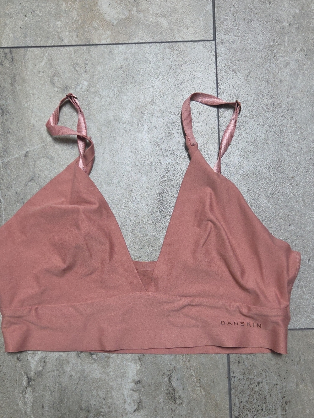 - Danskin Rose-Mauve Seamless Bralette